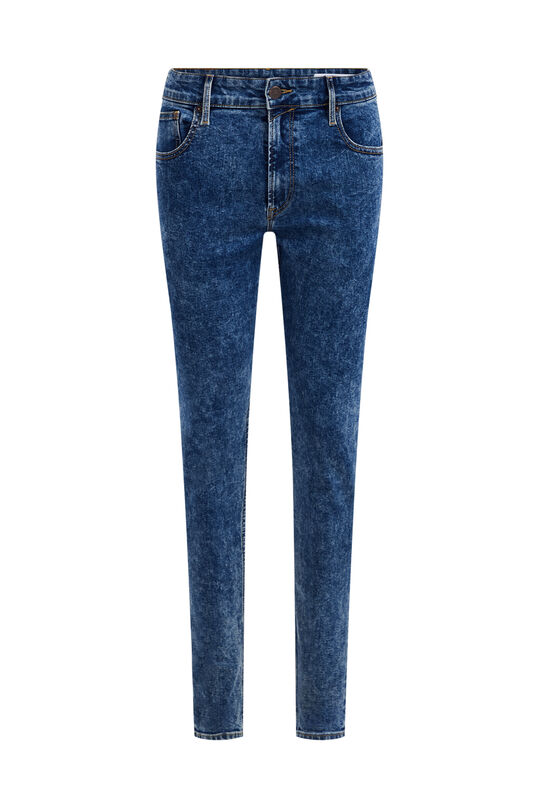 Herren-Skinny-Fit-Jeans mit Superstretch, Blau
