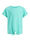 Mädchen-T-Shirt mit Knoten-Detail, Grün blau