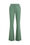 Damenhose mit ausgestelltem Bein, Hellgrün