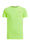 Jungen-T-Shirt, neonfarben, Hellgelb
