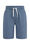 Pyjama-Shorts für Männer, Eisblau