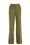 Damenhose mit weitem Bein, Olivgrün