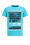 Jungen-T-Shirt mit Aufdruck, Hellblau