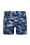 Jungen-Badehose mit Muster, Marineblau