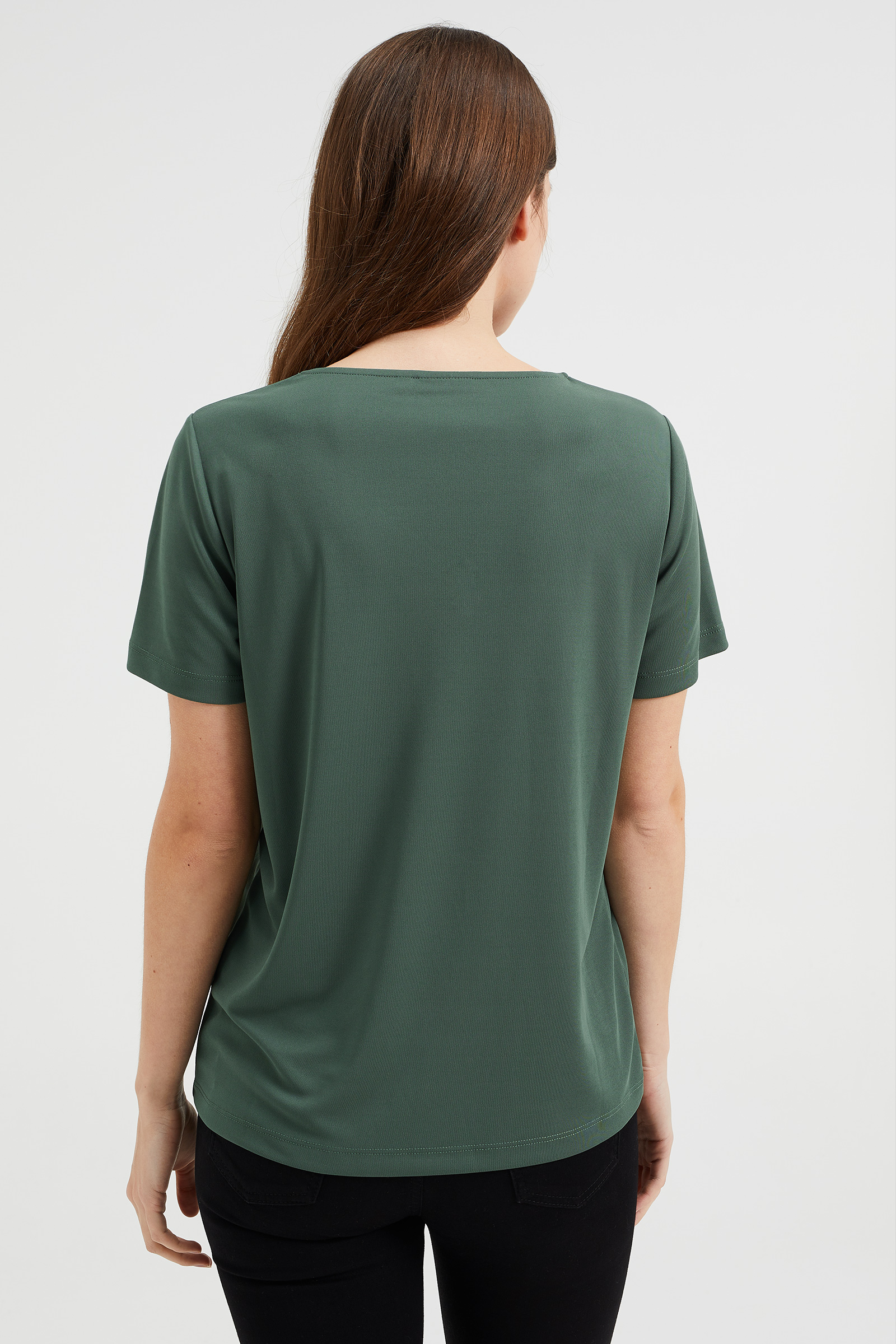 DAMEN Hemden & T-Shirts Elegant Zendra T-Shirt Grün 44 Rabatt 56 % 